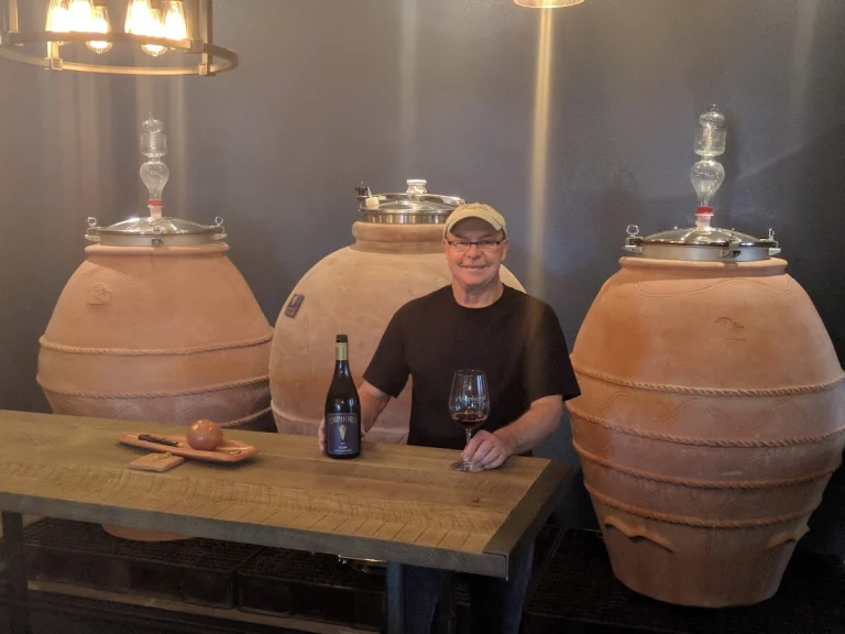 Amphora Winery, a dog-friendly winery in Healdsburg, California