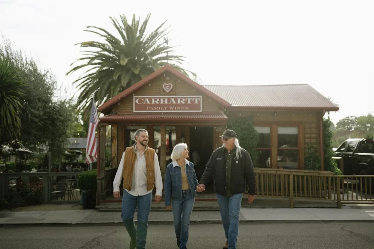 Carhartt Tasting Room, a dog-friendly restaurant in Los Olivos, California