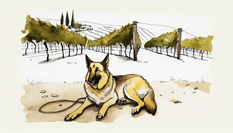 Clavo Cellars, a dog-friendly winery in Templeton, California