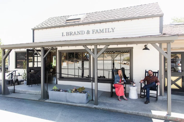 I. Brand & Family Tasting Room, a dog-friendly restaurant in Carmel Valley, California