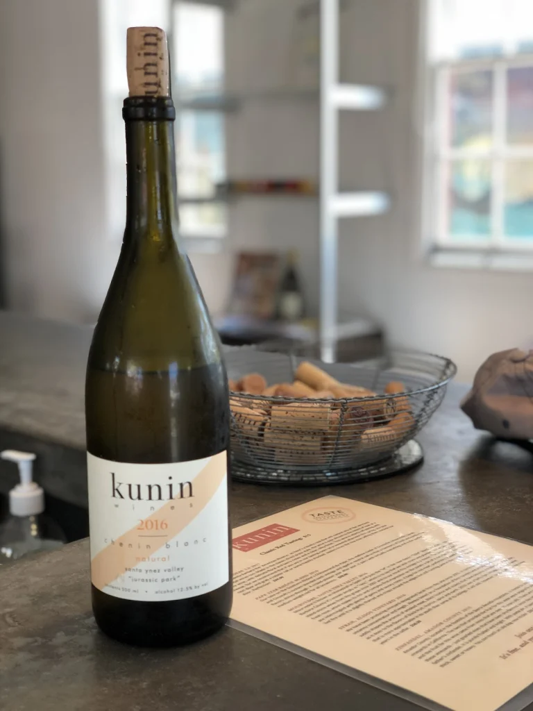 Kunin Wines, a dog-friendly winery in Santa Barbara, California