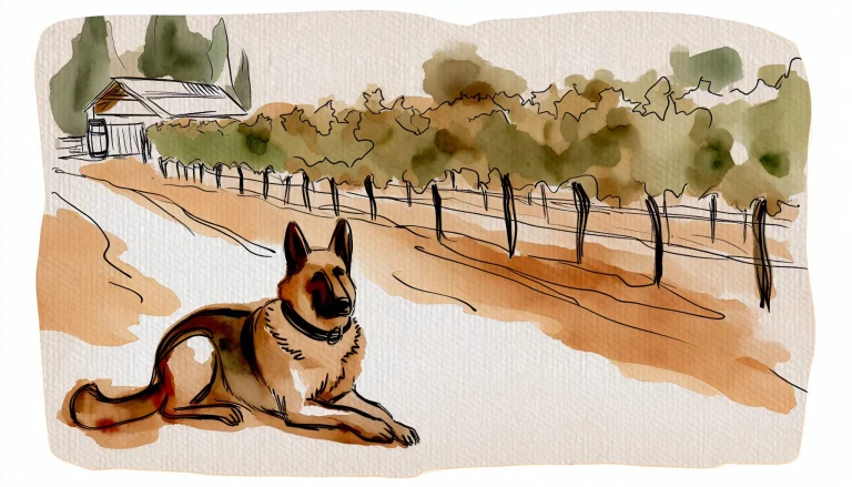 Le Vigne Winery, a dog-friendly winery in Paso Robles, California