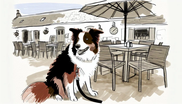 Milano Winery, a dog-friendly restaurant in Hopland, California