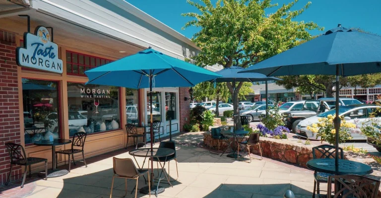 Morgan Winery, a dog-friendly winery in Carmel Valley, California