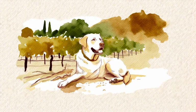 Peju Province Winery, a dog-friendly winery in Rutherford, California
