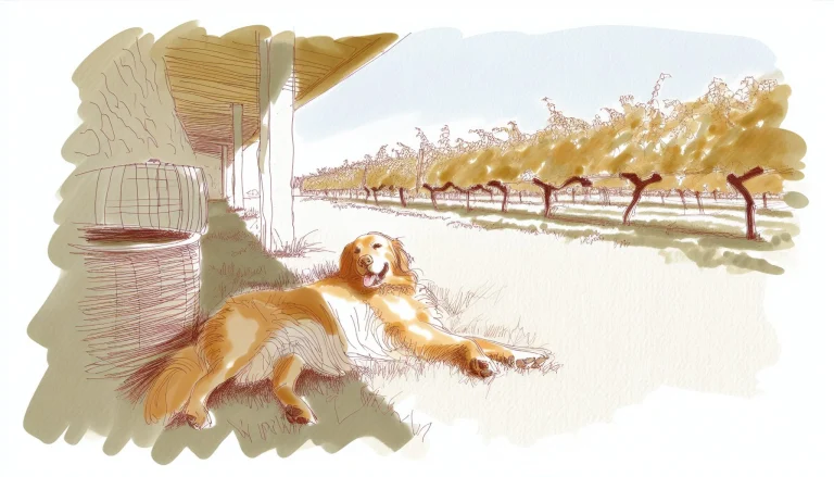 Shadow Run Vineyards and, a dog-friendly winery in Creston, California