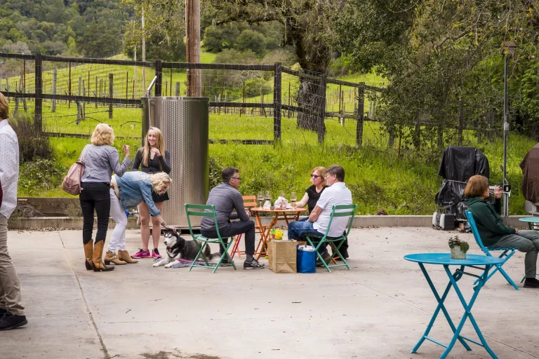 Image from Eat, drink and be hairy: dog-friendly restaurants and wineries in Gilroy, CA on DogTrekker