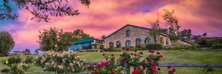 Thornton Winery, a dog-friendly restaurant in Temecula, California