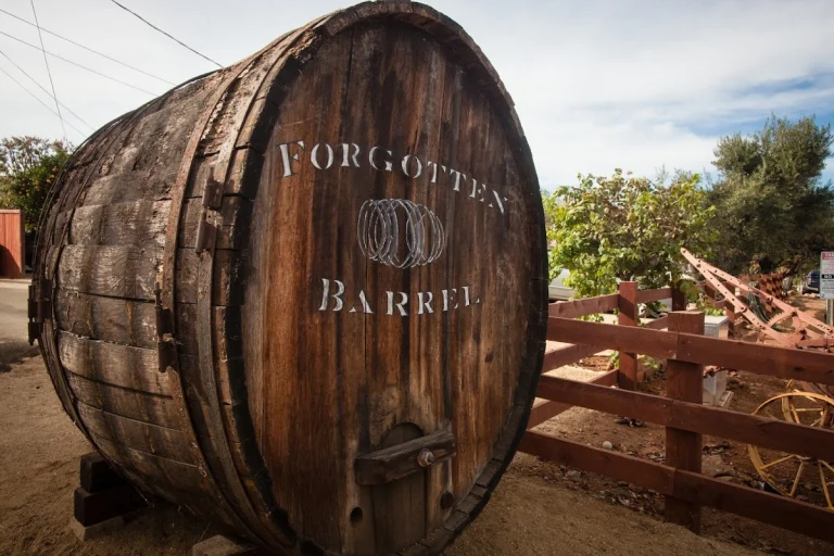 Forgotten Barrel Winery, a dog-friendly winery in Escondido, California