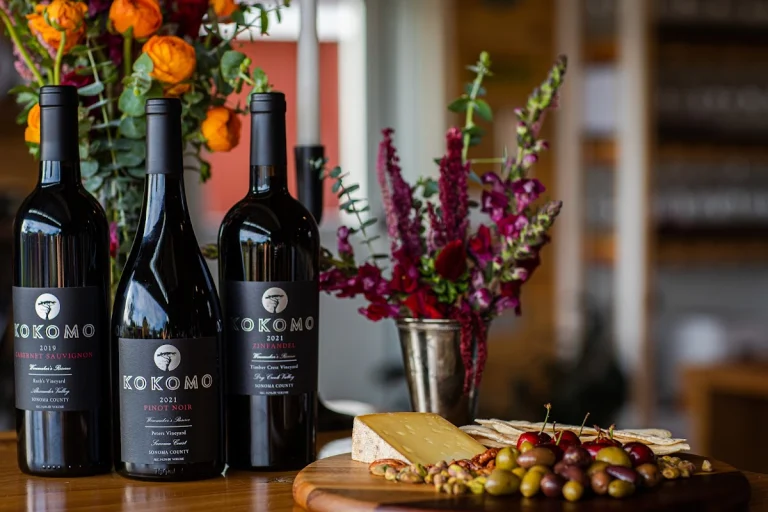 Kokomo Winery, a dog-friendly winery in Healdsburg, California