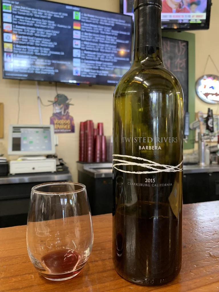 Twisted Rivers Wines, a dog-friendly winery in Clarksburg, California
