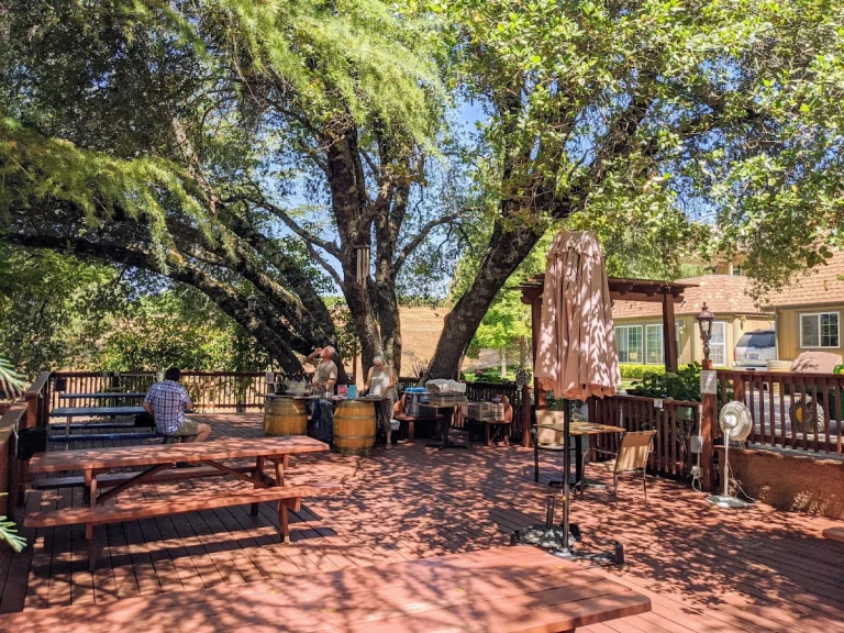 Windwalker Vineyard, a dog-friendly restaurant in Fair Play, California